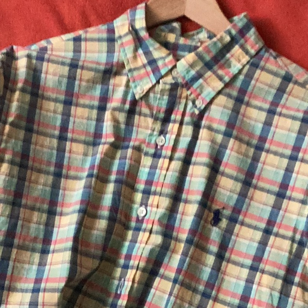 Like New Ralph Lauren short sleeve button down